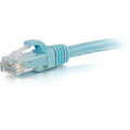 C2G 3ft Cat6a Snagless Unshielded (UTP) Network Patch Ethernet Cable-Aqua