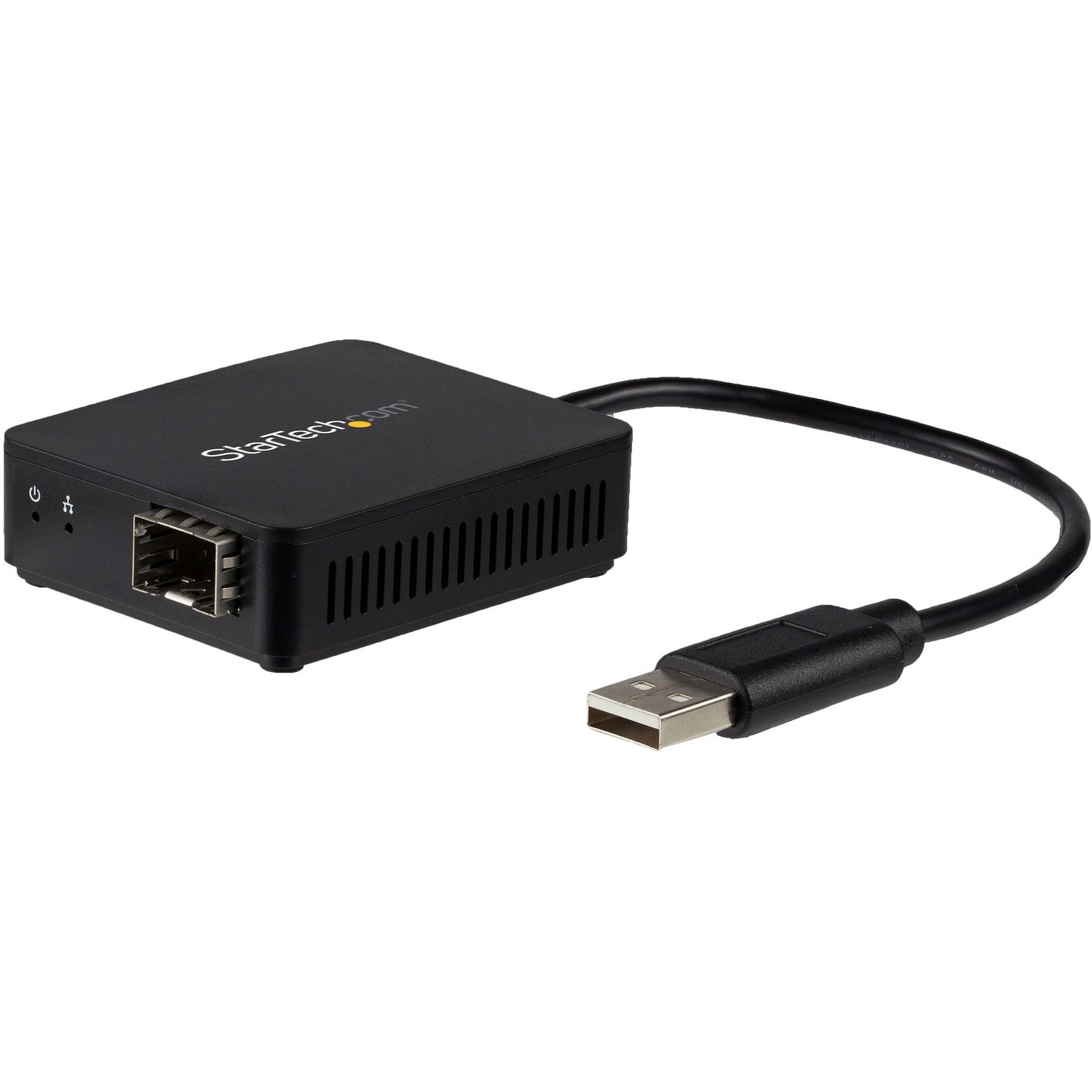 StarTech.com USB to Fiber Optic Converter - Open SFP - USB 2.0 100Mbps Ethernet Network Adapter - Windows & Linux - SFP Adapter