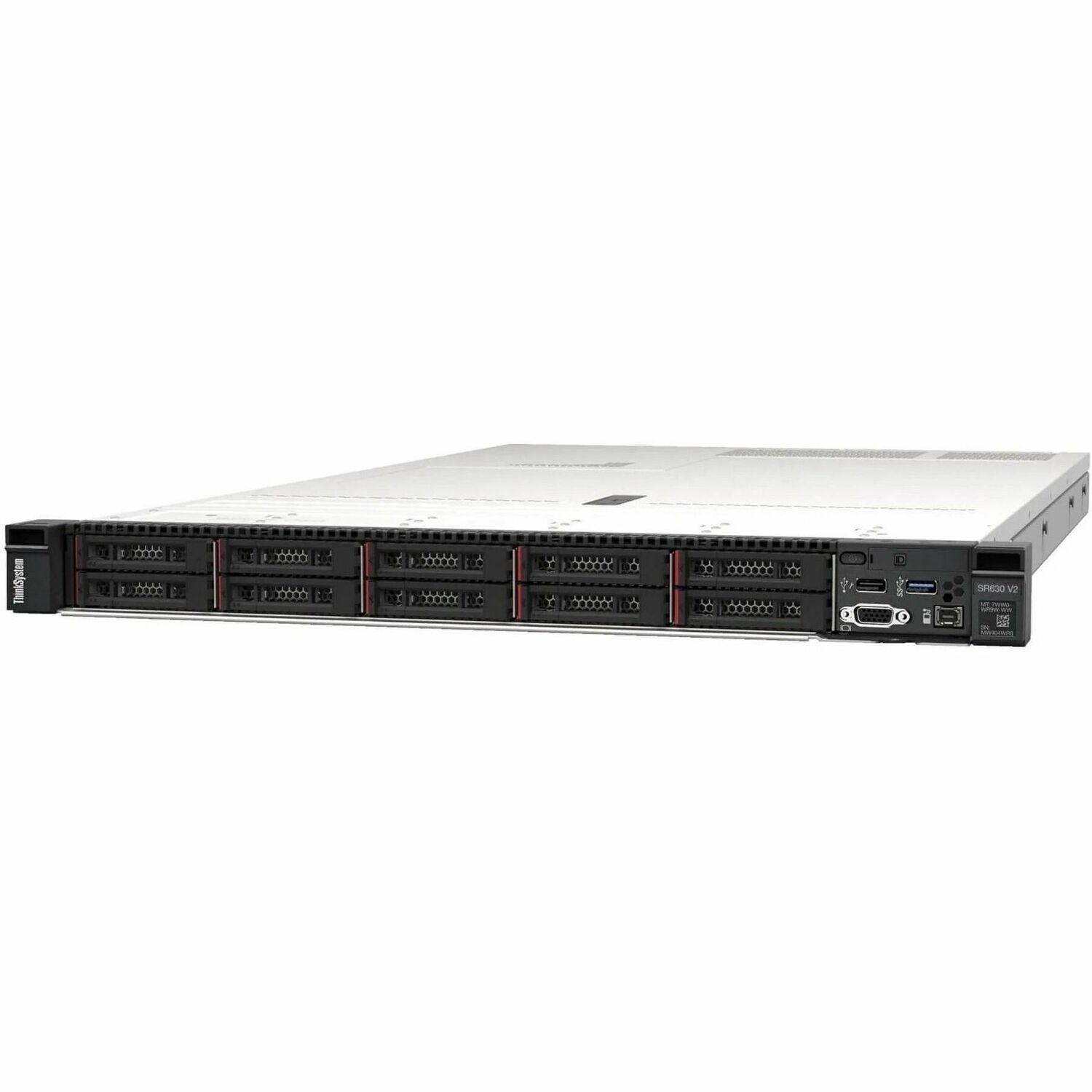 Lenovo ThinkSystem SR630 V2 7Z71A07UEA 1U Rack Server - 1 x Intel Xeon Silver 4310 2.10 GHz - 64 GB RAM - 12Gb/s SAS, Serial ATA/600 Controller