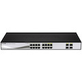 D-Link DGS-1210 DGS-1210-20 20 Ports Manageable Ethernet Switch - Gigabit Ethernet - 10/100/1000Base-T, 1000Base-X