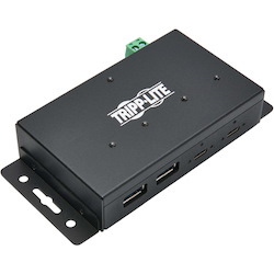 Tripp Lite by Eaton Industrial 4-Port USB-C Hub - USB 3.x Gen 2 (10Gbps) 2x USB-A & 2x USB-C Ports 15 kV ESD Immunity