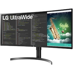 LG Ultrawide 35WN75C-B 35" Class UW-QHD Curved Screen Gaming LCD Monitor - 21:9