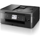 Brother MFC MFC-J1170DW Inkjet Multifunction Printer-Color-Copier/Fax/Scanner-17 ppm Mono/16.5 ppm Color Print-6000x1200 dpi Print-Automatic Duplex Print-150 sheets Input-Color Flatbed Scanner-1200 dpi Optical Scan-Color Fax-Wireless LAN