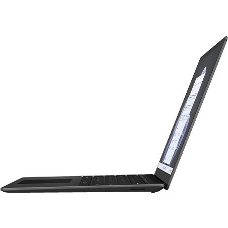 Microsoft Surface Laptop 5 13.5" Touchscreen Notebook - 2256 x 1504 - Intel Core i5 12th Gen i5-1245U - Intel Evo Platform - 8 GB Total RAM - 512 GB SSD - Matte Black - TAA Compliant