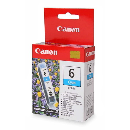 Canon BCI-6C Original Inkjet Ink Cartridge - Cyan Pack