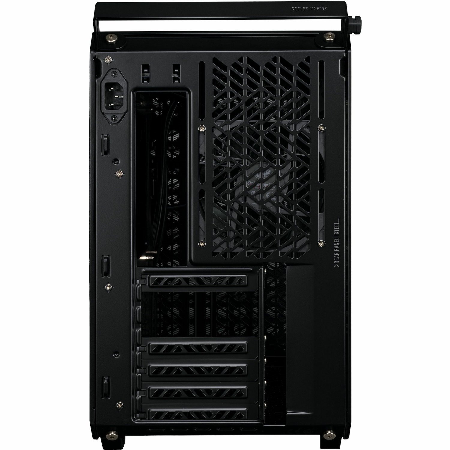 Cooler Master Qube 500 Q500-KGNN-S00 Gaming Computer Case - EATX, ITX, Micro ATX, ATX Motherboard Supported - Mid-tower - Steel, Glass, Plastic, Tempered Glass - Black