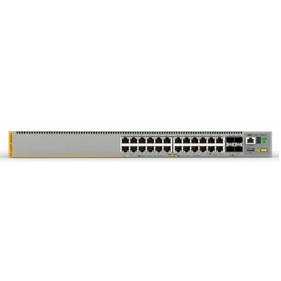 Allied Telesis x530 x530DP-28GHXm 24 Ports Manageable Layer 3 Switch - Gigabit Ethernet, 5 Gigabit Ethernet, 10 Gigabit Ethernet - 10/100/1000Base-T, 10GBase-X, 5GBase-T