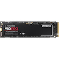 Samsung 980 PRO MZ-V8P1T0BW 1 TB Solid State Drive - M.2 2280 Internal - PCI Express NVMe (PCI Express NVMe 4.0 x4)