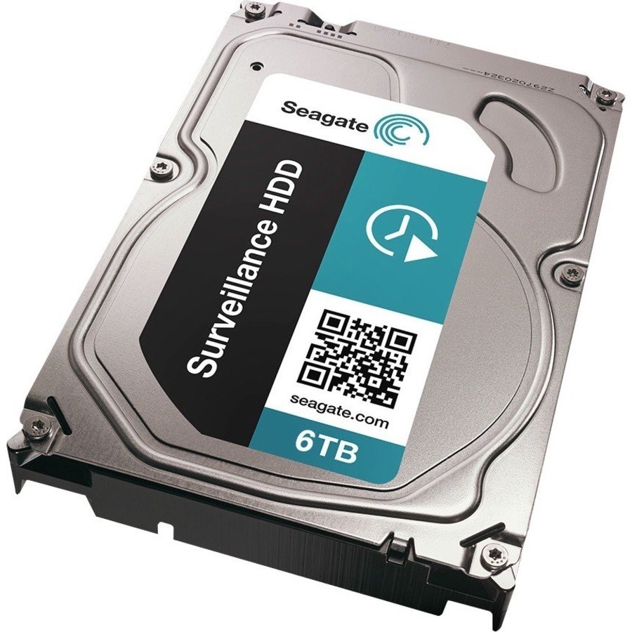 Seagate Surveillance ST6000VX0001 6 TB Hard Drive - 3.5" Internal - SATA (SATA/600) - Black