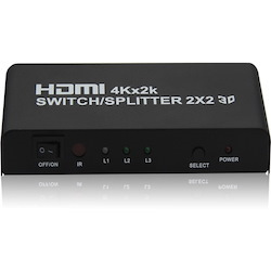 4XEM 2 Port HDMI 4K Splitter