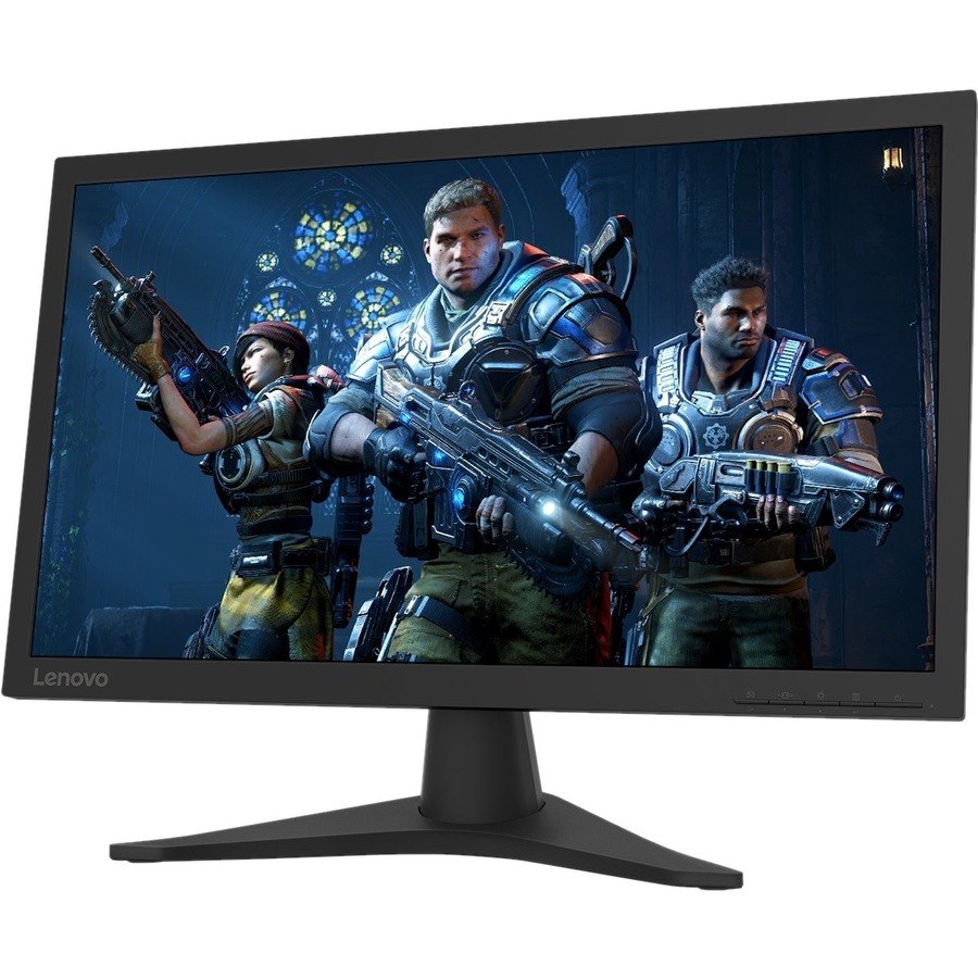 Lenovo G24-10 24" Class Full HD Gaming LCD Monitor - 16:9 - Raven Black