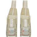 Eaton Tripp Lite Series Cat6 Gigabit Snagless Molded (UTP) Ethernet Cable (RJ45 M/M), PoE, White, 8 ft. (2.43 m)