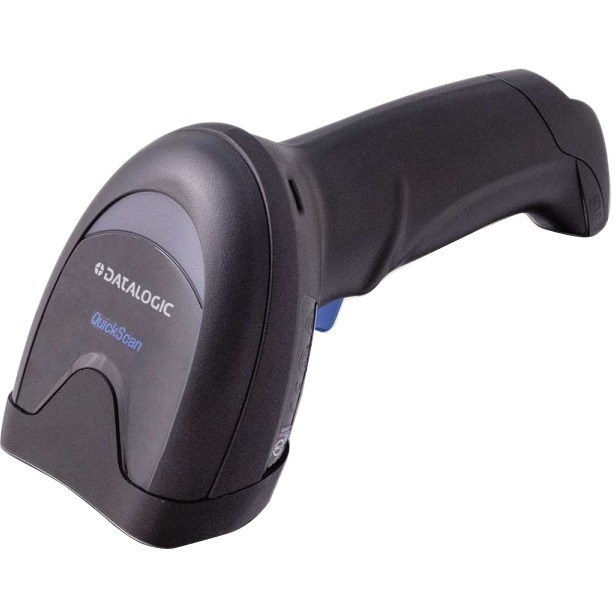 Datalogic QuickScan QBT2500 Smartphone, Retail, Commercial Service, Healthcare, Hospitality, Government, Transportation, Laboratory Handheld Barcode Scanner - Cable Connectivity - Black