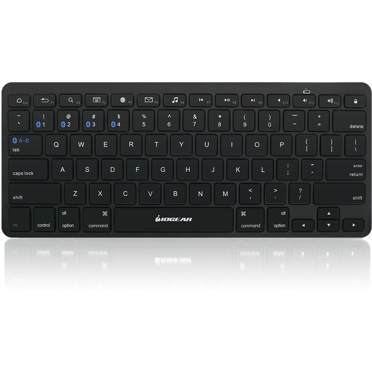 IOGEAR Slim Multi-Link Bluetooth Keyboard with Stand