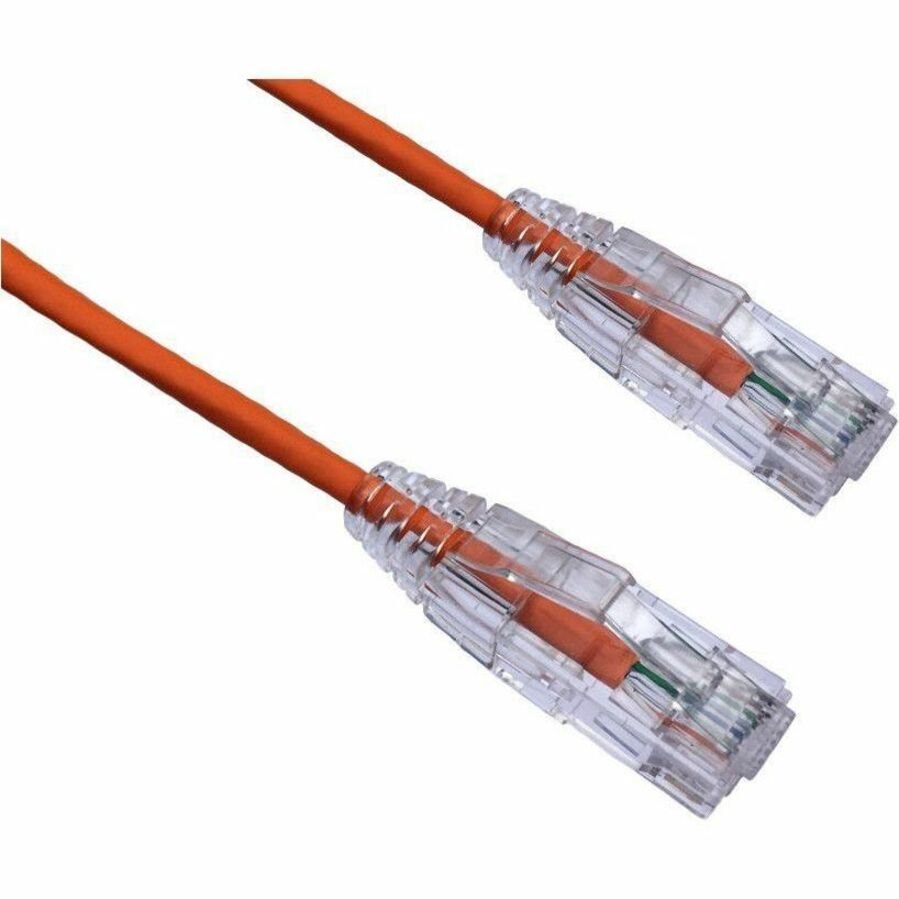 Axiom 6IN CAT6 BENDnFLEX Ultra-Thin Snagless Patch Cable 550mhz (Orange)