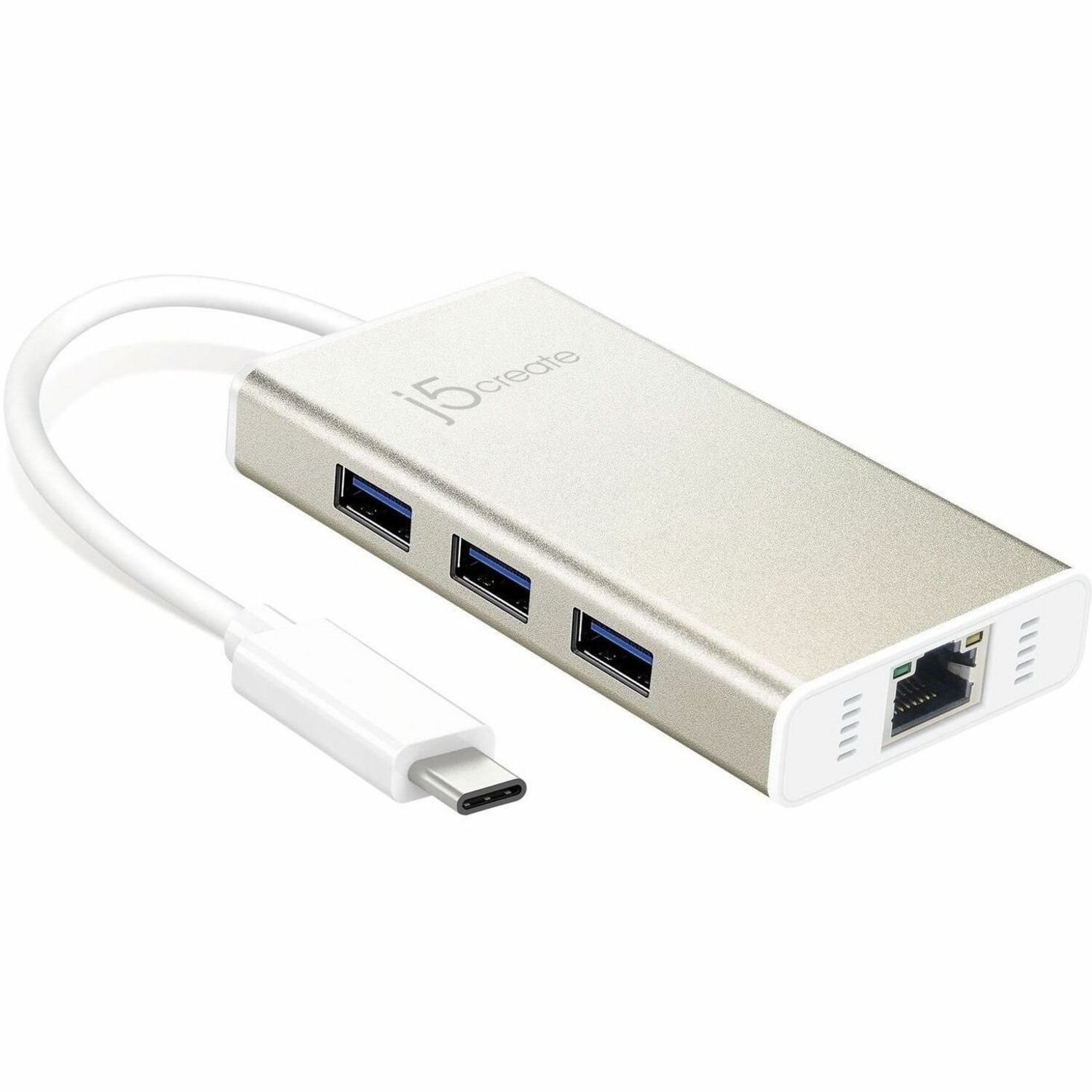 j5create USB-C Multi-Adapter Gigabit Ethernet / USB 3.1 Hub