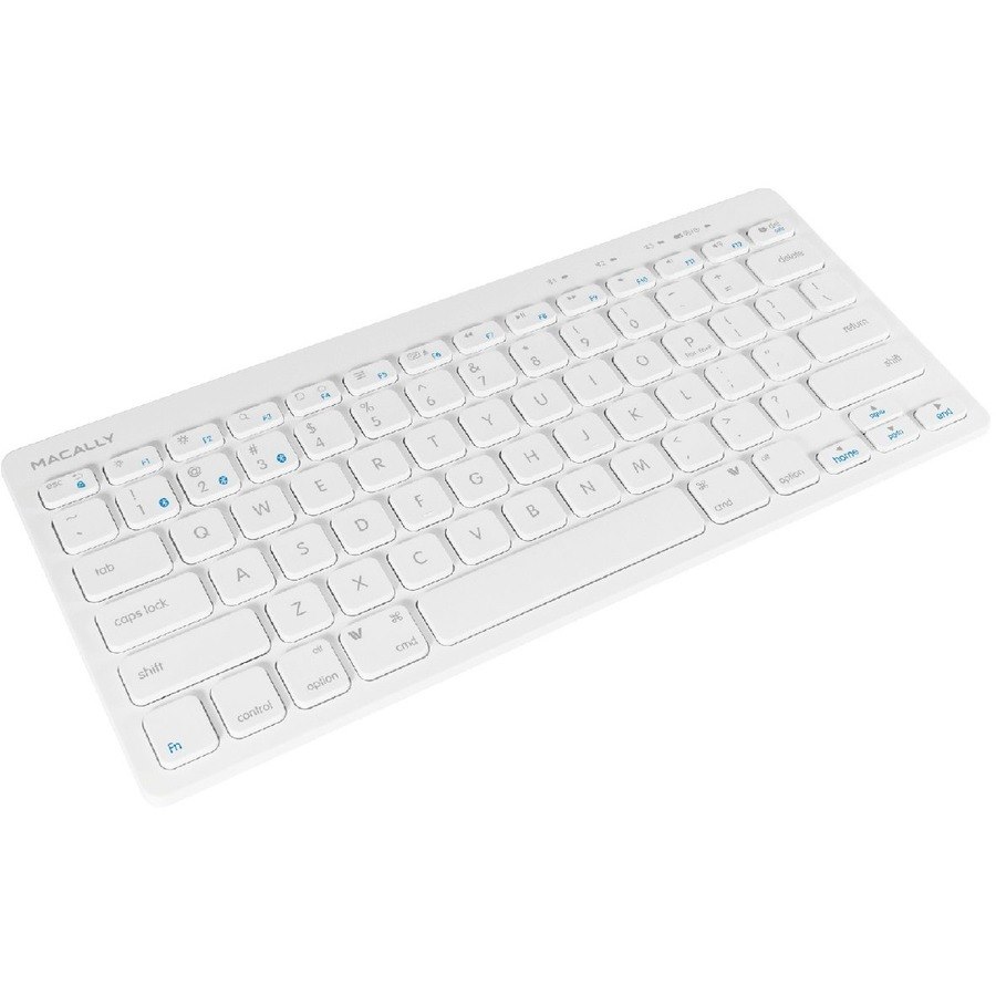 Macally Quick Switch Bluetooth Keyboard for Three Devices