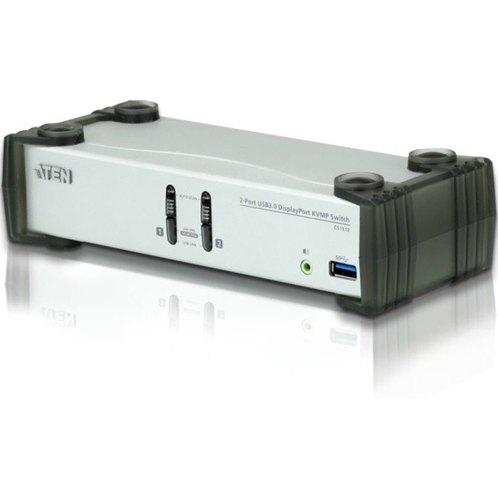 ATEN 2-Port USB 3.0 DisplayPort KVMP Switch-TAA Compliant