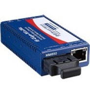 B+B SmartWorx 10/100/1000Mbps Miniature Media Converter with LFPT