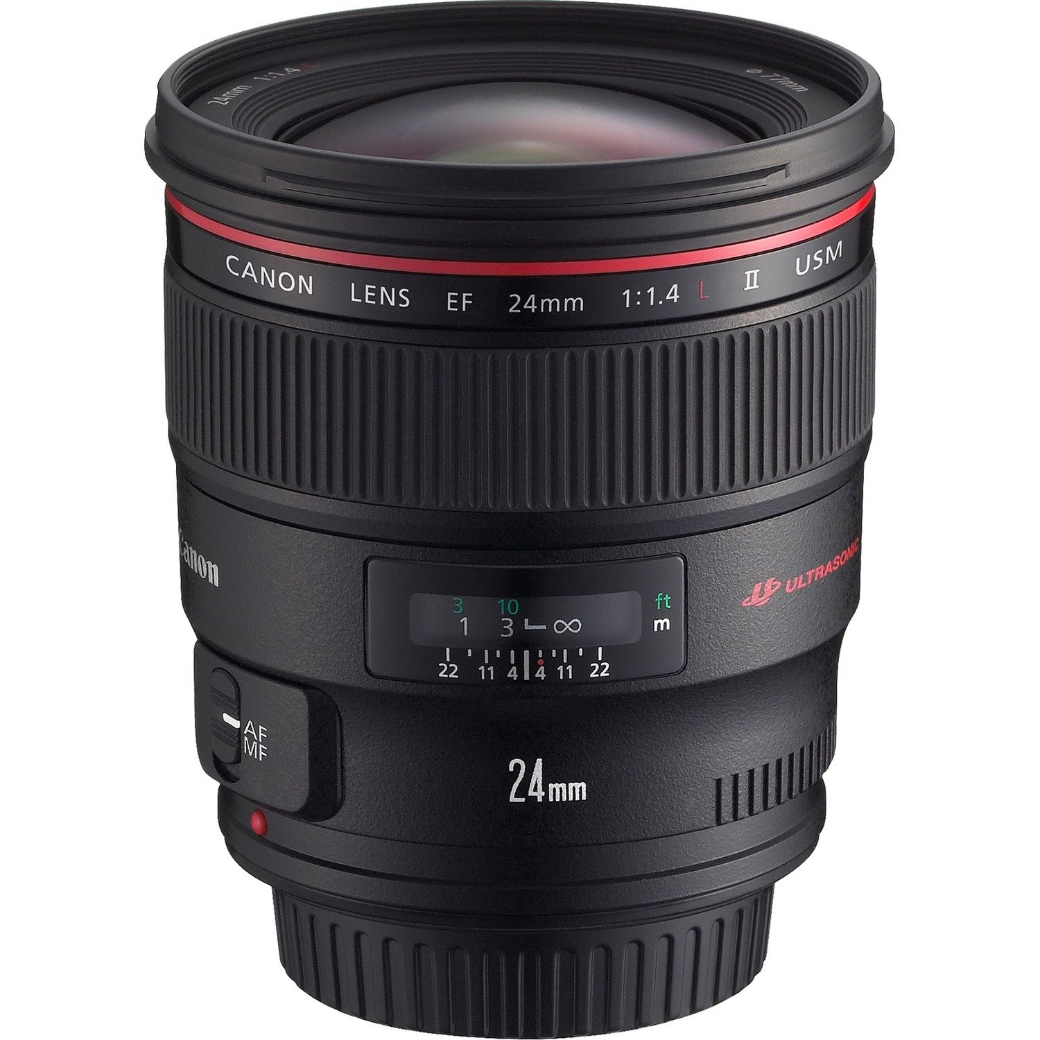 Canon - 24 mmf/1.4 - Wide Angle Fixed Lens for Canon EF