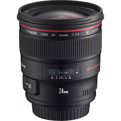 Canon - 24 mmf/1.4 - Wide Angle Fixed Lens for Canon EF