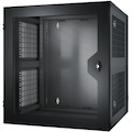 AR100HD APC NetShelter 13U Wallmount Rack Cabinet Vented Door Double Hinged Server Depth