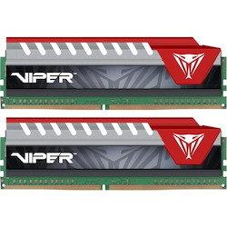 Patriot Memory Viper Elite Series DDR4 8GB (2 x 4GB) 2400MHz Kit (Red)