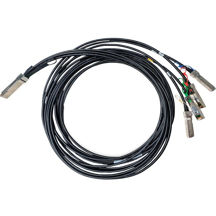 Mellanox 200GbE to 4x50GbE (QSFP56 to 4xSFP56) Direct Attach Copper Splitter Cable