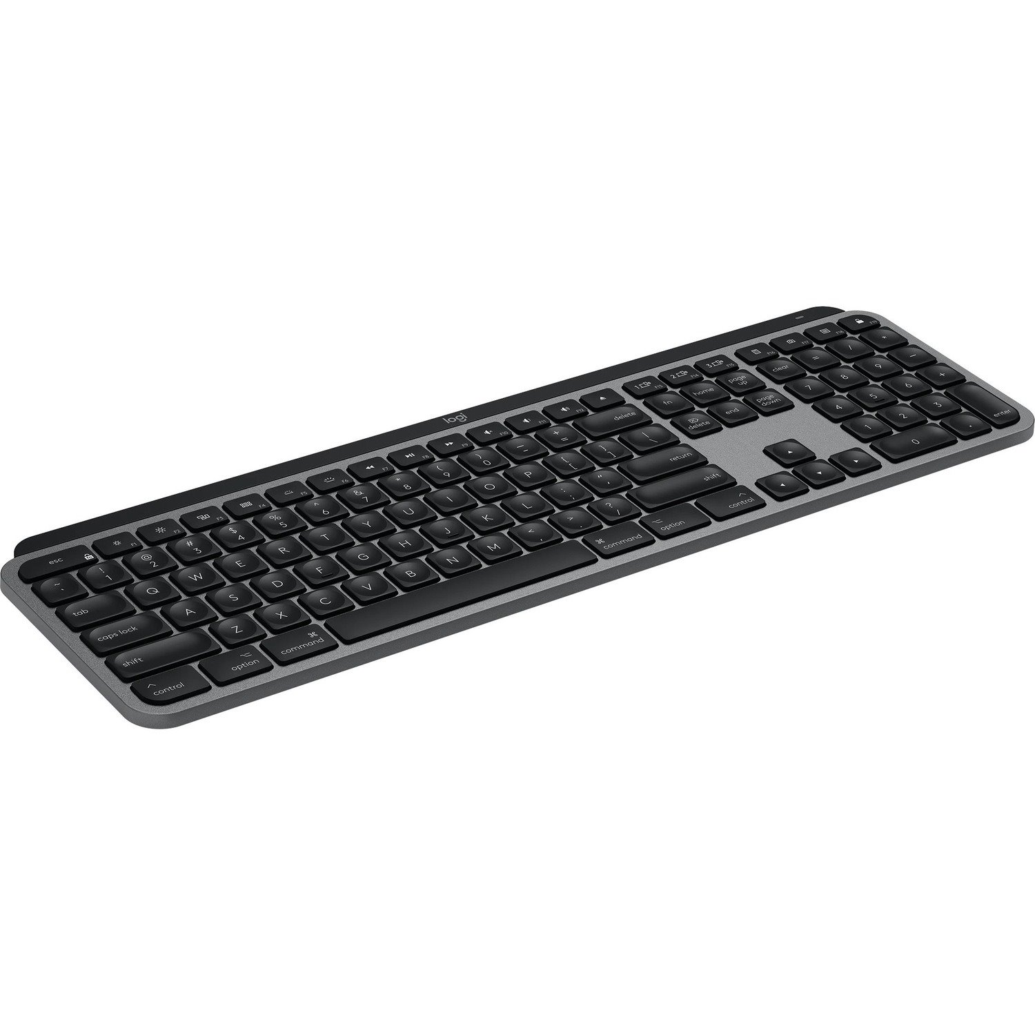 Logitech MX Keys for Mac Keyboard - Wireless Connectivity - USB Interface - English (UK) - Space Gray