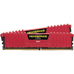 Corsair Vengeance LPX RAM Module - 16 GB (2 x 8GB) - DDR4-2133/PC4-17000 DDR4 SDRAM - 2133 MHz - CL13 - 1.20 V