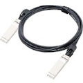HP 537963-B21 to Brocade (Formerly) 10G-SFPP-TWX-0501 Compatible TAA Compliant 10GBase-CU SFP+ to SFP+ Direct Attach Cable (Active Twinax, 5m)