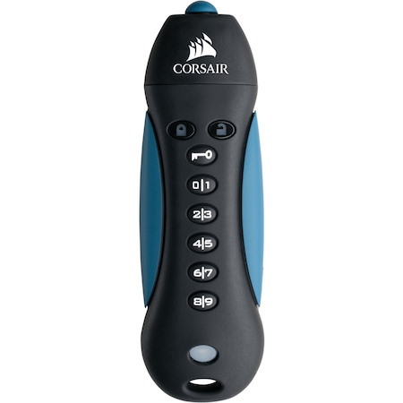 Corsair Flash Padlock 3 64 GB USB 3.0 Flash Drive - 256-bit AES