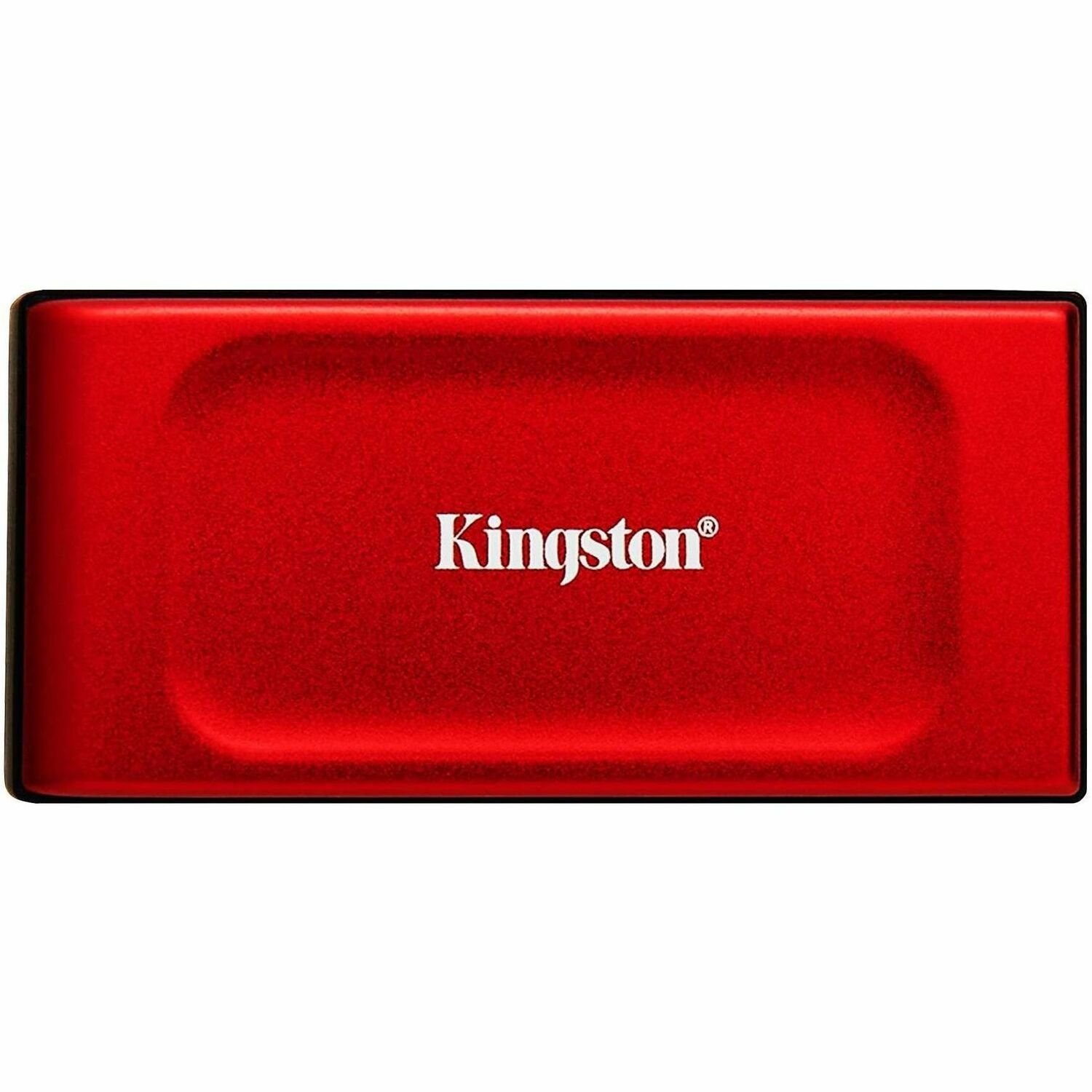 Kingston XS1000 1 TB Portable Solid State Drive - External - Red