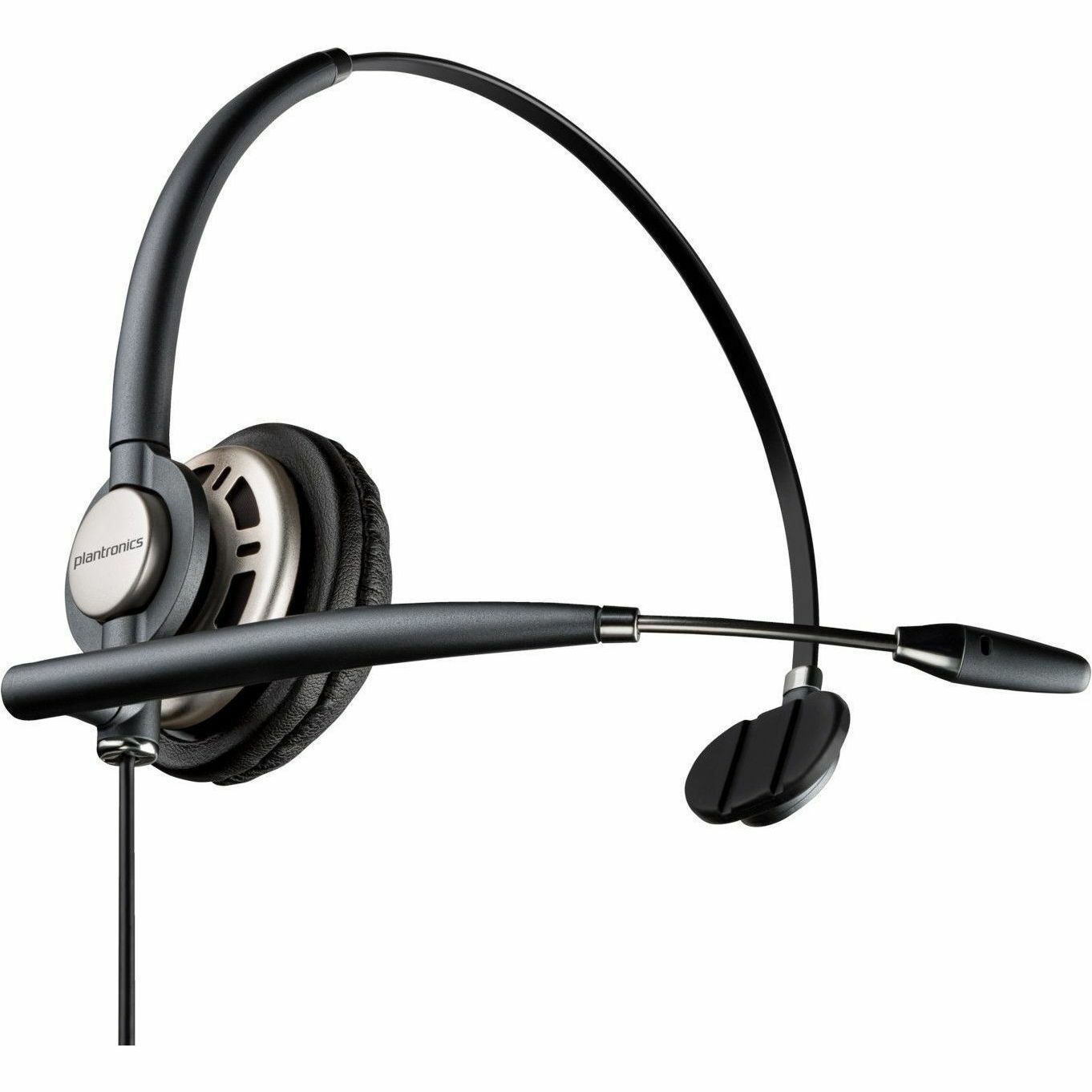Poly EncorePro HW710 Wired On-ear, Over-the-head Mono Headset - Black