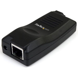 StarTech.com 10/100/1000 Mbps Gigabit 1 Port USB 2.0 over IP Device Server Adapter - USB Ethernet Over LAN Network Printer Converter - Windows 7 / XP / Vista ONLY