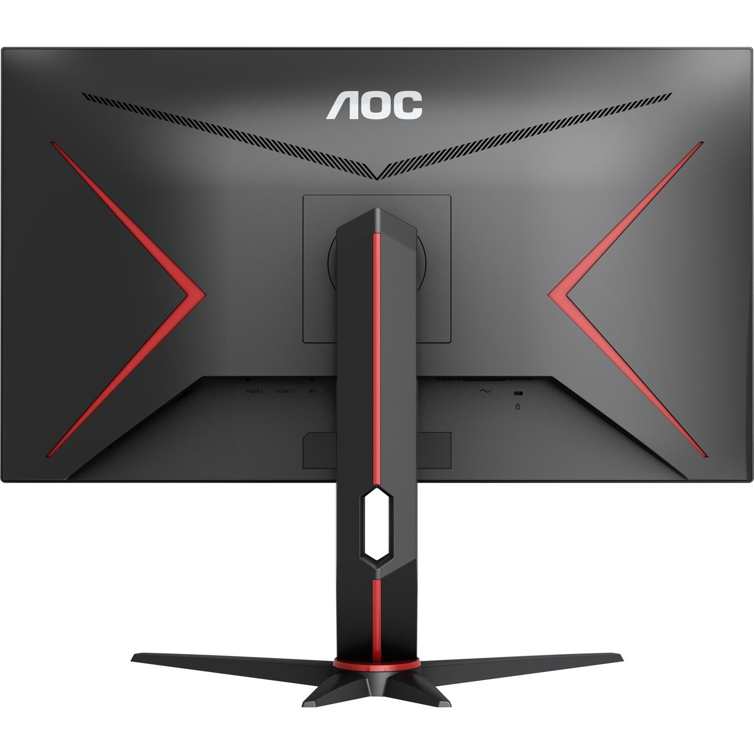 AOC U28G2XU2/BK 71.1 cm (28") 4K UHD WLED Gaming LCD Monitor - 16:9 - Matte, Black Red