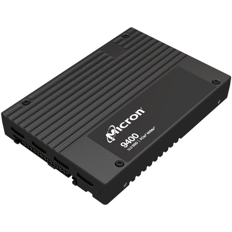 Micron 9400 25 TB Solid State Drive - Internal - U.3 (PCI Express NVMe 4.0 x4)