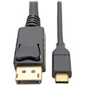 Tripp Lite by Eaton USB C to DisplayPort Adapter Converter Cable, 4K @ 60Hz, Thunderbolt 3, 6ft 6' USB Type C, USB-C, USB Type-C