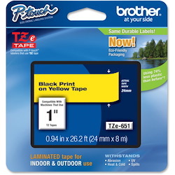 Brother P-touch TZE651 Label Tape