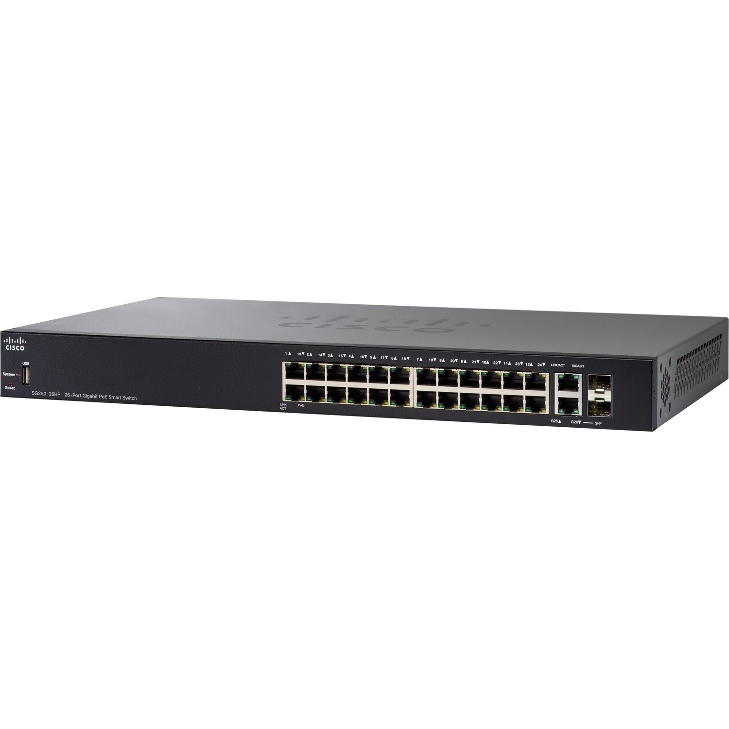 Cisco SG250-26 26-Port Gigabit Smart Switch