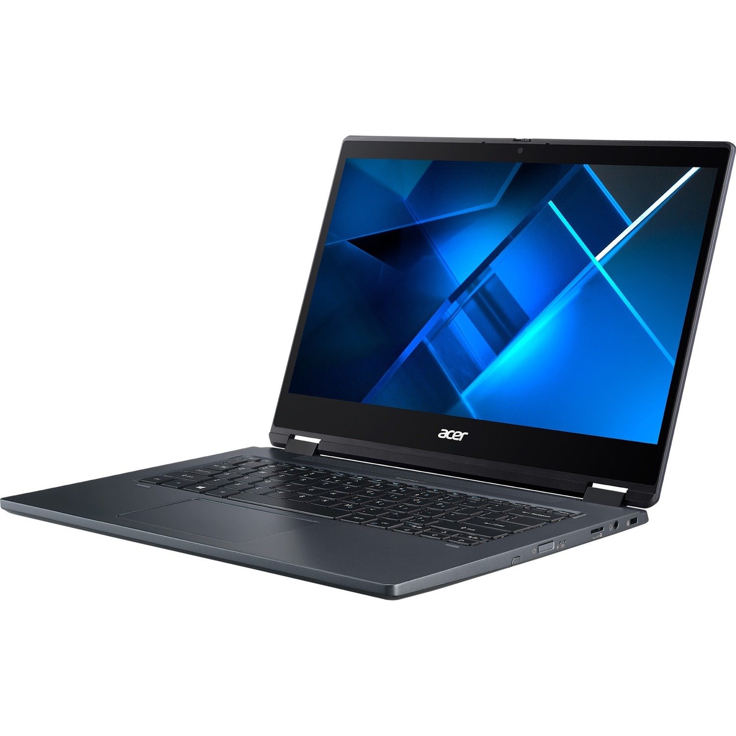 Acer P414RN-51 TMP414RN-51-54QW 14" Touchscreen Convertible 2 in 1 Notebook - Full HD - Intel Core i5 11th Gen i5-1135G7 - 8 GB - 512 GB SSD - English Keyboard - Slate Blue