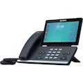 Yealink SIP-T56A IP Phone - Corded - Wi-Fi, Bluetooth - Wall Mountable, Desktop - Black