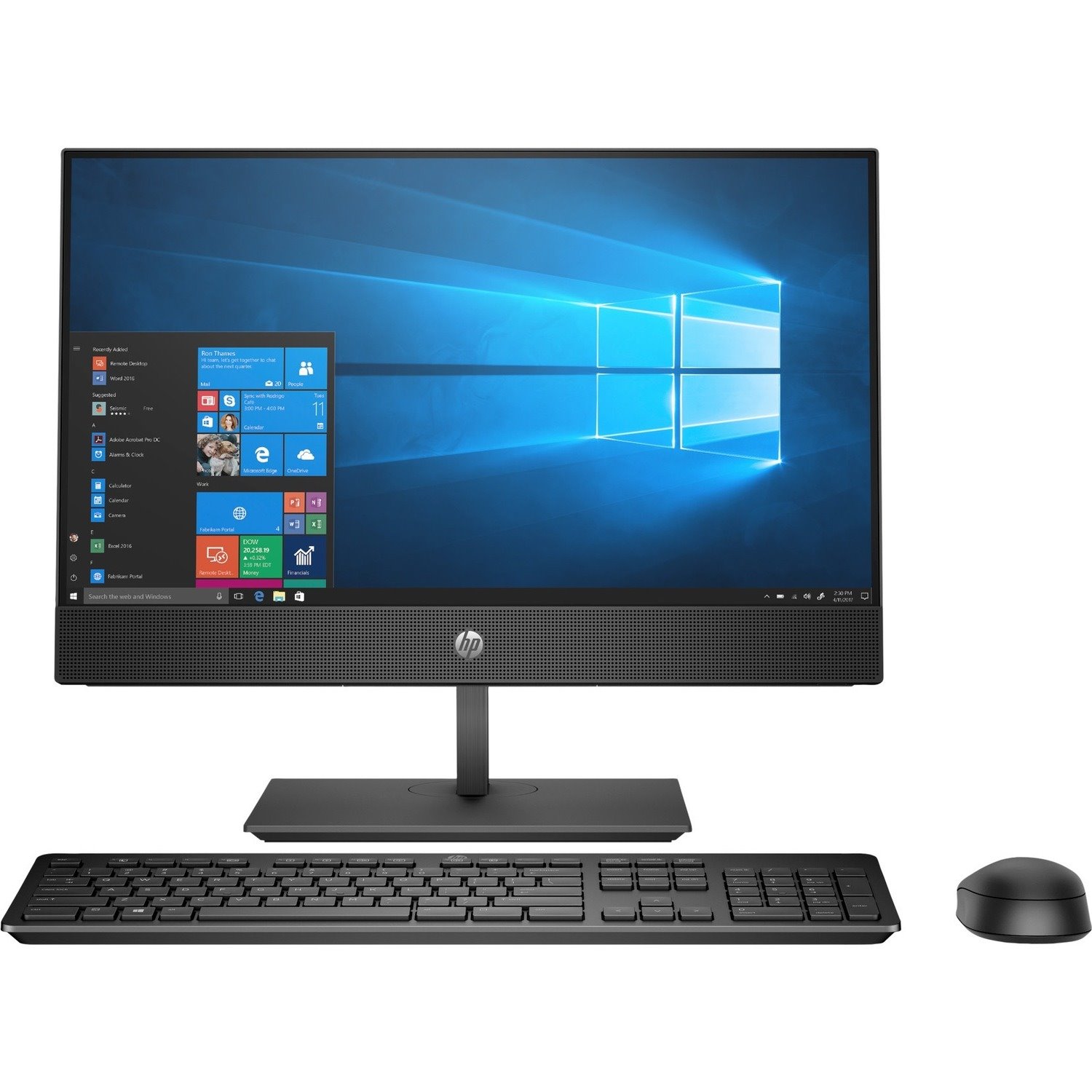 HP Business Desktop ProOne 600 G4 All-in-One Computer - Intel Core i7 8th Gen i7-8700 - 8 GB - 1 TB HDD - 21.5" Touchscreen - Desktop