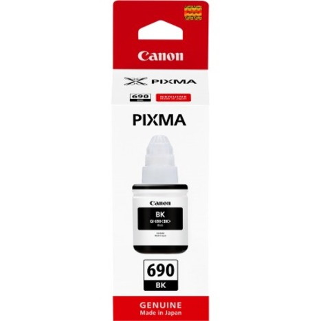 Canon GI-690BK Ink Refill Kit - Black - Laser