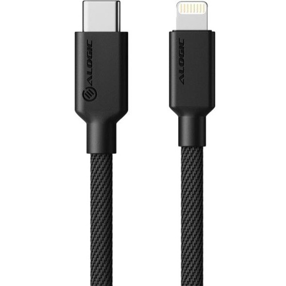 Alogic Elements Pro 2 m Lightning/USB-C Data Transfer Cable for iPhone - 1