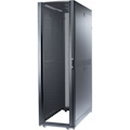 APC by Schneider Electric NetShelter SX 42U Floor Standing Rack Cabinet for Server - 482.60 mm Rack Width - Black