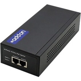 AddOn 25W POE Power Injector (IEEE802.3at 48v 25W max, 10/100Base-T)