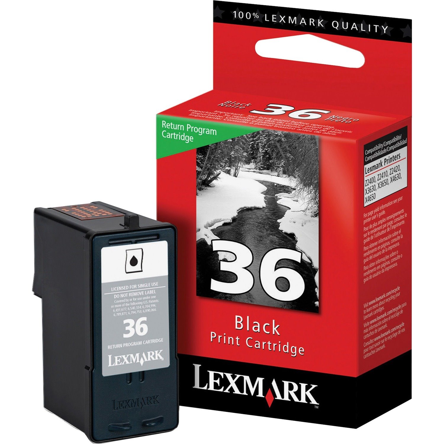 Lexmark No. 36 Ink Cartridge - Alternative for Lexmark