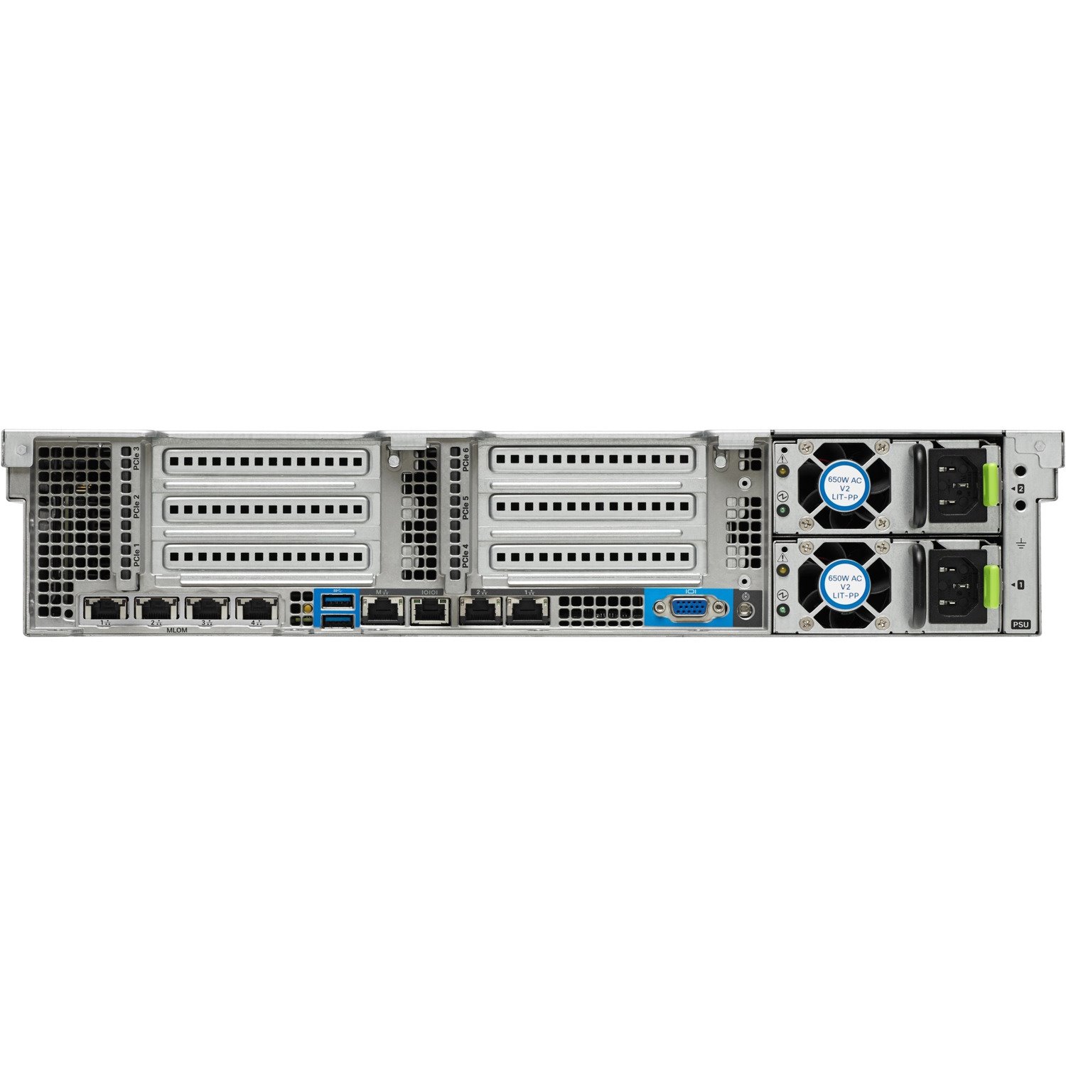 Cisco C240 M4 2U Rack Server - Intel Xeon E5-2650 v4 2.20 GHz - 256 GB RAM - 12Gb/s SAS, Serial ATA Controller