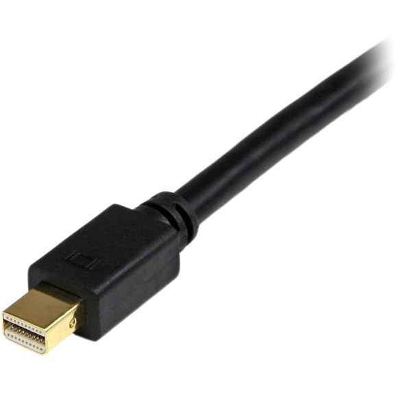 StarTech.com 10ft Mini DisplayPort to DVI Cable, Mini DP to DVI-D Adapter/Converter Cable, 1080p Video, mDP 1.2 to DVI Monitor/Display